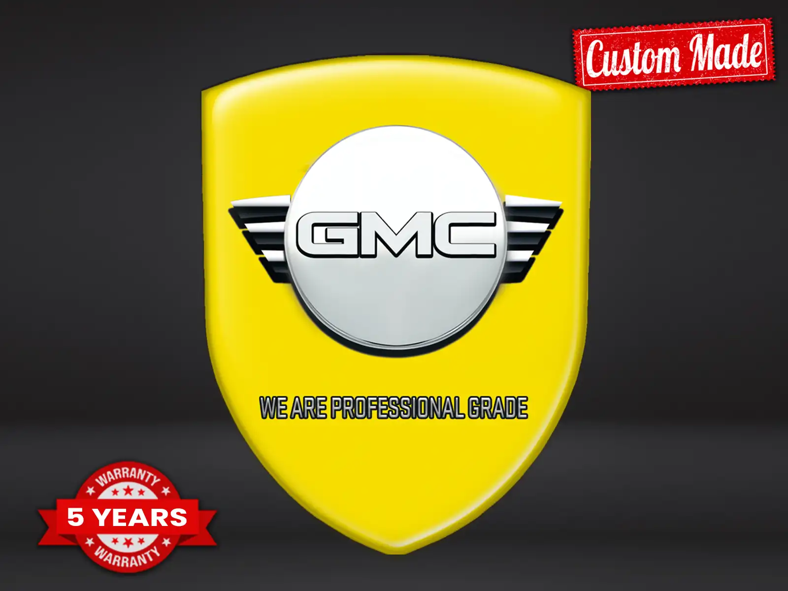 GMC Heckscheibensticker Hochwertig Drift Design